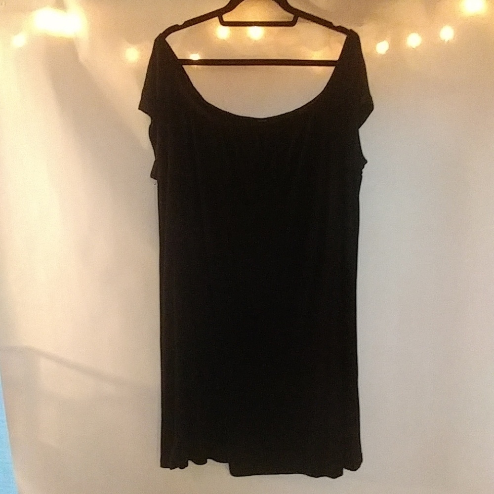 Black spring dress